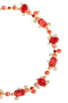 Mini Noora Necklace Mulberry Red
